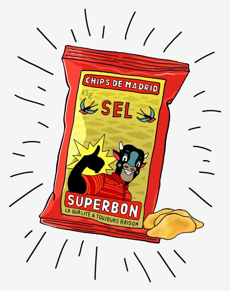 Chips - 45g - Superheldenburger